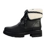 Bottine cuir clarks orlanna turn - noir