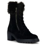 Bottine femme geox d damiana - noir - fermeture zip - talon moyen - hauteur Bottine femme geox d damiana - noir - fermeture zip - talon moyen - hauteur