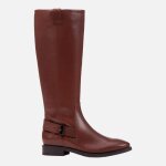 Bottines femme geox donna brogue - cuir marron - respirabilit et confort