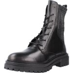 Bottine femme - geox - iridea - cuir noir - talon large 55 cm - confort optimal