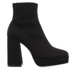 Bottines femme - gioseppo - turenki - talons larges - semelles compens�es - noir