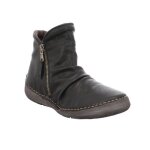 Bottines pour femmes - josef seibel - fergey 24 - cuir - zip - noir