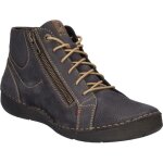 Bottines pour femmes - josef seibel - fergey 67 - cuir - lacets - gris
