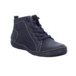Bottines pour femmes - josef seibel - fergey 86 - bleu - cuir - lacets
