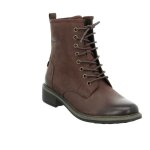 Bottines pour femmes - josef seibel selena 06 - marron - moyenne - 2 - cuir - femme - lacets - plat