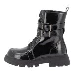 Bottines femme - kaporal shawana - lacets plats - noir