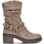 Bottines femme mtng 59353 doris - marron - zip - talon large - synthtique