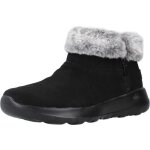 Bottine femme noire en textile - skechers 99777