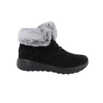 Bottines femme - skechers - on - the - go joy - plush dreams - cuir - noir - confortable