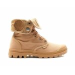 Bottines femme - palladium - baggy - marron - chai tan - m - lacets