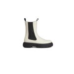 Bottines femme pepe jeans yoko chelsea - dark ecru white - 39
