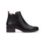 Bottines femme - pikolinos - malaga w6w - 8950 - talon rehauss� - noir