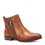 Bottines femme - pikolinos - royal w4d - 8795 - brandy - 100% vachette - soud� - fibre synth�tique