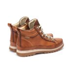 Bottines pour femme - pikolinos vigo - cuir - marron - hauteur de la tige moyenne - lacets