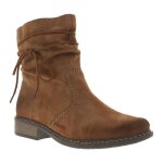 Bottine - rieker - newa - cuir - marron - fermeture à lacets et zip Bottine - rieker - newa - cuir - marron - fermeture à lacets et zip