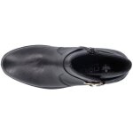 Bottines femme rieker noir - boucle d�corative - talon carr� - fermeture � boucle