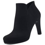Bottines femme - tamaris - 1 - 25316 - 41 / 001 - talon 10cm - noir