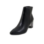 Bottine femme - tamaris - noir - talon large - fermeture zip - hauteur du talon 7 Bottine femme - tamaris - noir - talon large - fermeture zip - hauteur du talon 7