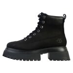 Bottines femme - timberland - sky 6 in lace up noir - cuir - lacets ronds - confort exceptionnel