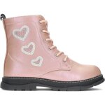 Bottines fille - conguitos - 254002 - rose - fille - zip - enfant - synthtique