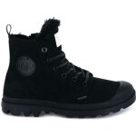 Bottines fourres palladium pampa hi zip wl - femme - cuir - noir