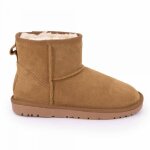 Bottines fourres tige cuir doubles synthtique femme kelara