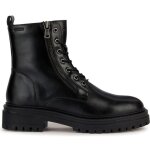 Bottines geox d36hrk 00043 c9999 noir chaussures femme - cuir - talon plat - hauteur de la tige moyenne ... Bottines geox d36hrk 00043 c9999 noir chaussures femme - cuir - talon plat - hauteur de la tige moyenne ...