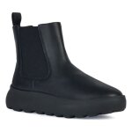 Bottines - geox - d36tca 00085 c9999 - cuir - femme - talon plat