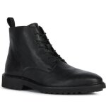 Bottines geox u16drc 00046 c9999 noir chaussures homme - lacets - cuir