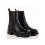 Bottine guess femme rinna noir simili cuir