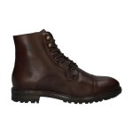 Bottines homme - blackstone - lester - marron - cuir - lacets - talon plat