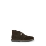Bottine homme - clarks - desert bt evo - cuir marron - lacets plats - confort exceptionnel