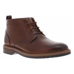Bottines homme - clarks - marron - cuir - lacets - talon plat