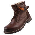 Bottines homme - dockers by gerli - 51gl102 - 140300 - cuir - doubles - marron