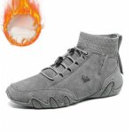 Bottines homme - exterieur - doublure polaire - casual boots - microfibre - antid�rapant - confortable ...