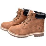 Bottines homme fourres marron - rw003 - bout rond - confortable