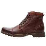 Bottines pour homme lgres  lacets confortables dcontractes formelles hiver - marron