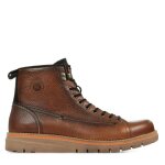 Bottines homme - redskins - democrat - cuir - talon large - marron