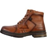 Bottines homme redskins triomphe cognac - fermeture  lacets / zip - confort exceptionnel