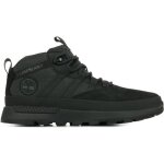 Bottines homme timberland euro trekker super ox - noir - lacets - cuir cologique - fibres rebotl