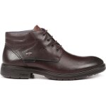 Bottine impermable fluchos f1305 magnus - homme - cuir - lacets - caf / blanc