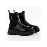 Bottine - kaporal - femme - jelly - noir - synth�tique