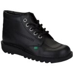 Bottines - kickers - kick hi - cuir - noir - talon bas (1  4 cm)