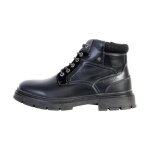 Bottines  lacets homme kaporal fitron - noir - tige moyenne - dessus synthtique