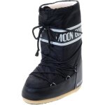 Bottines nylon noir moon boot - mixte - lacets - adulte