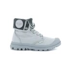 Bottines palladium baggy - vapor / metal - tige en toile de coton - semelle extrieure en caoutchouc ...