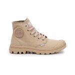 Bottines - palladium - mono chrome - warm sand - homme - confort eva - toile