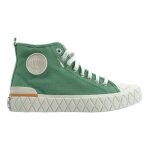 Bottines - palladium - palla ace chukka org - vert - talon plat - fermeture  lacets - dessus / tige ...