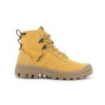 Bottines palladium pallabrousse tactical - honey gold - m - 47 - homme - plat - moyenne - lacets - textile ...
