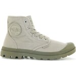 Bottines palladium pampa hi - homme - dune - toile de coton - semelle en caoutchouc moul - taille 46 ...